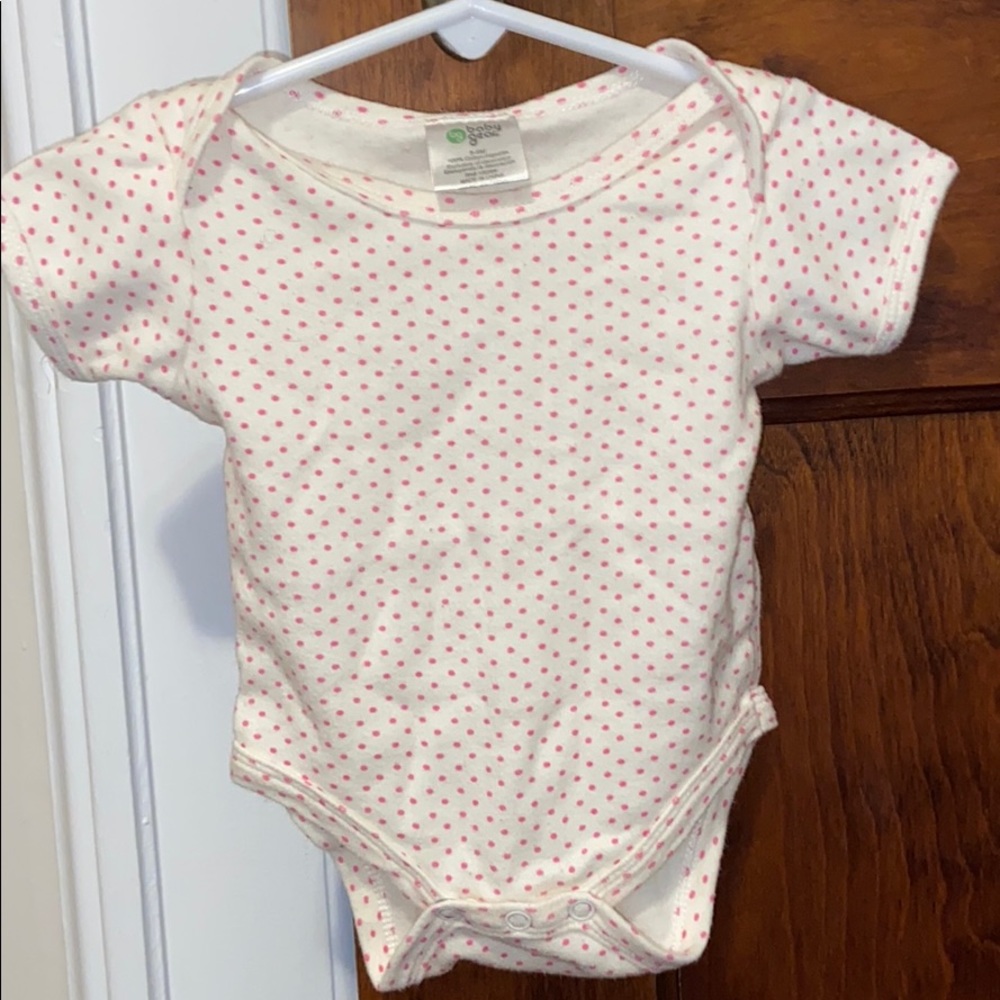 Polka dot onesie 3/$10